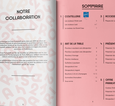 Catalogue LCF x Paris 2024