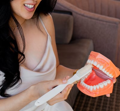 oral hygiene education, celine vo dental hygienist