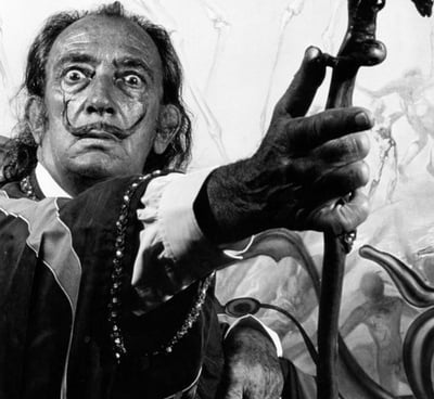 Le peintre Salvador Dali