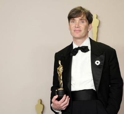 Cillian Murphy avec le Prix du meilleur acteur aux Oscars, pour Oppenheimer