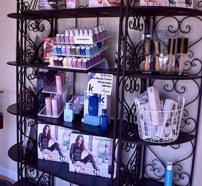 Inspire Salon and Day Spa hair care products