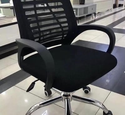 Broken office chair handle replaced on-site in Ambernath