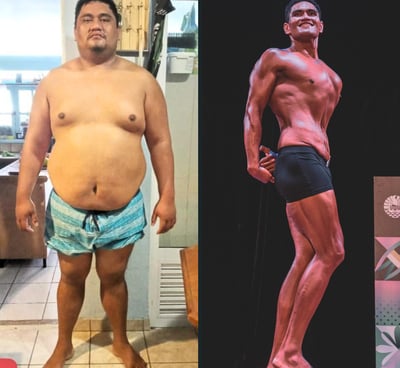 Transformation physique avec une perte de poids de 120 kg en 3 ans