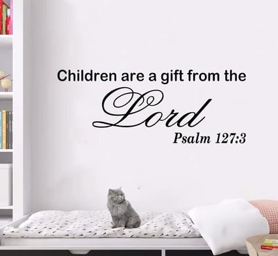 AnFigure Wall Decals for Kids, Scripture Wall Decals