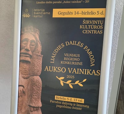 Aukso vainikas 2025 Širvintose