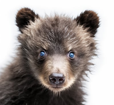 blue eyed bear
