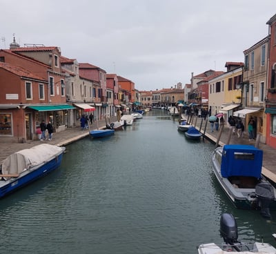 Kanal der Insel Murano