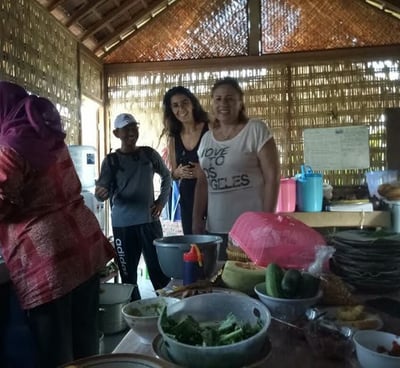 Cooking class in traditional cuisines at Borobudur