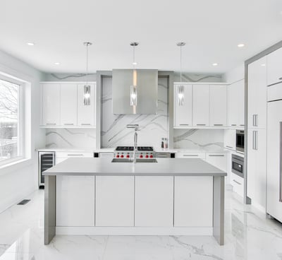 white glossy with 3d design