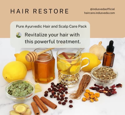 Revitalize your hair with this powerful treatment from IndusVeda