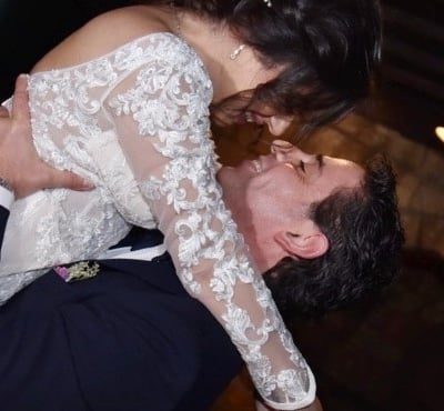 Mekhael Srour and Samar Kal Youssef first dance
