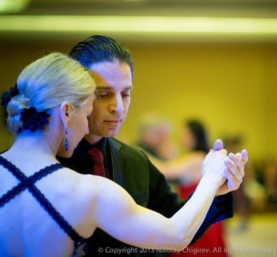 Mekhael Srour and Martha Slater Argentine Tango