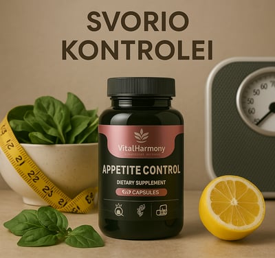 apildai, skirti svorio kontrolei ir medžiagų apykaitos gerinimui, palaikant sveiką organizmo formą.