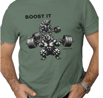 boost it tshirt