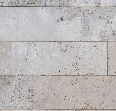 Travertine brick, natural stone product Italian stone brick