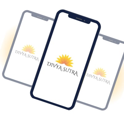 Mock up image of Divya Sutra App for Sanatan Dharam