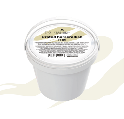 professional kitchen chefs, innovative food condiments, grated horseradish