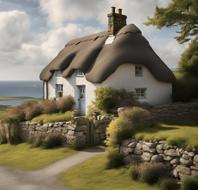Welsh cottage by the sea