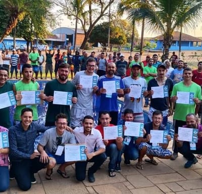 Projeto de recuperação na clínica Novos Rumos