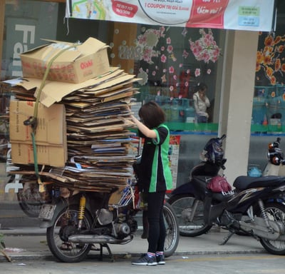 All Boxed In in Ho Chi Minh City, Vietnam