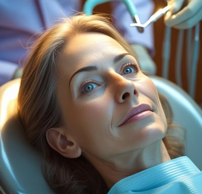 fear of gagging very common at the dentist