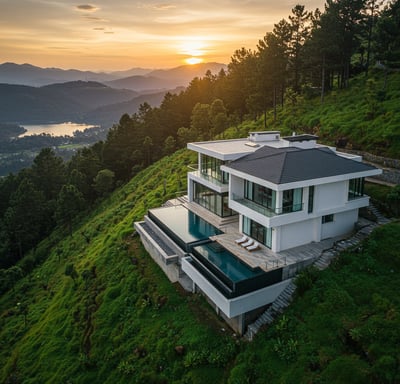 luxury hill top villa in kodaikanal