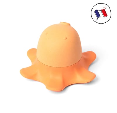 Bath toy - orange octopus