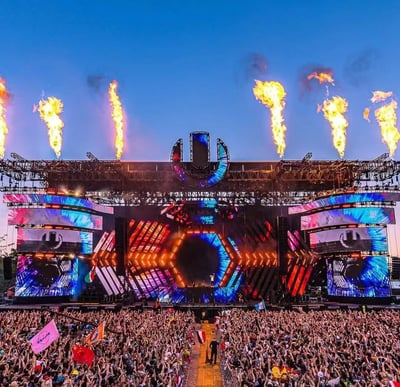 Stage scene