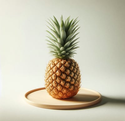 Pineapple for international export from India