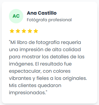 Entrega rápida en servicios de impresión de libros