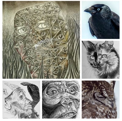Pencil Artwork and Photography by Mark Exon