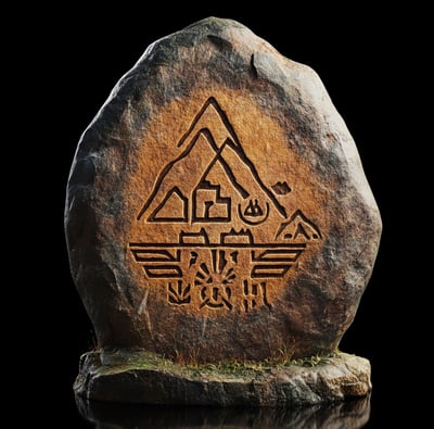 mother earth mountain log cabin wilderness survival cliff rock climb cave explore adventure hill