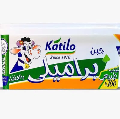 Egyptian Baramili Cheese with Pepper  جبن أبيض براميلي بقطع الفلفل الأخضر