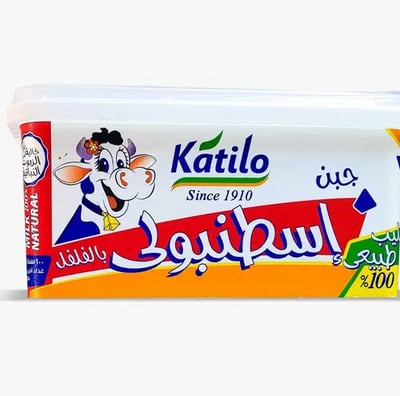 Egyptian Istanbolli Cheese with Pepper  جبن أبيض اسطنبولي بقطع الفلفل الأخضر