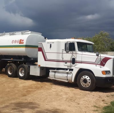 40000L tanker comboio