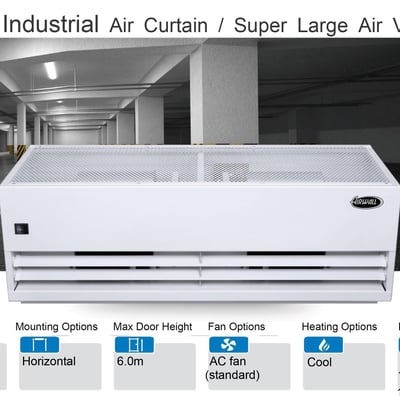 Industrial Air Curtains