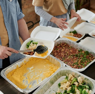 Récupération alimentaire pour soutenir les plus démunis ensemble.