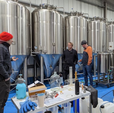 Association of foragers brewery experience at Otherworld brewing