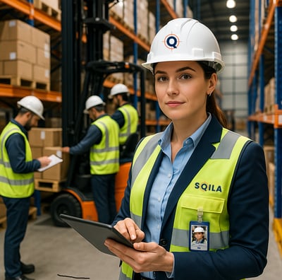 Auditor de la empresa Sqila, verificando Sistema de Gestión BASC OEA  