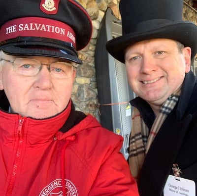 Salvation Army bell ringing