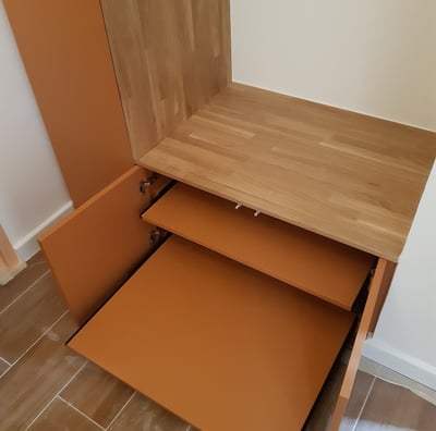 Meuble entrée sur mesure L'AGENCEUR 13