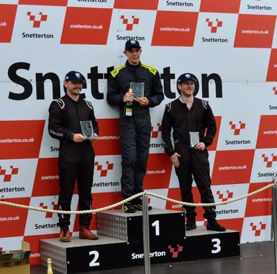 1st place on podium at Snetterton in OT Coupe Cup