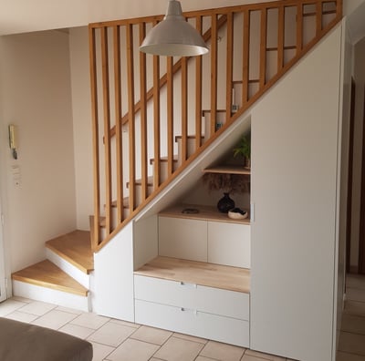 Agencement sous escalier