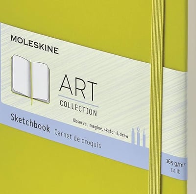 moleskine art collection sketchbook 165 gsm