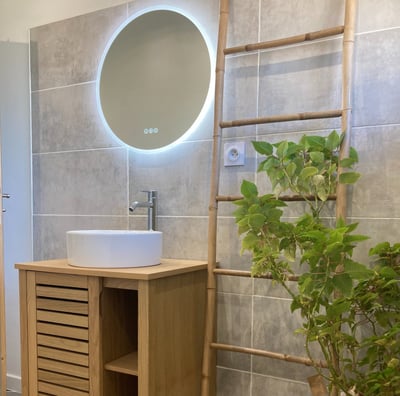 salle de bain faite de A à Z par Luméo