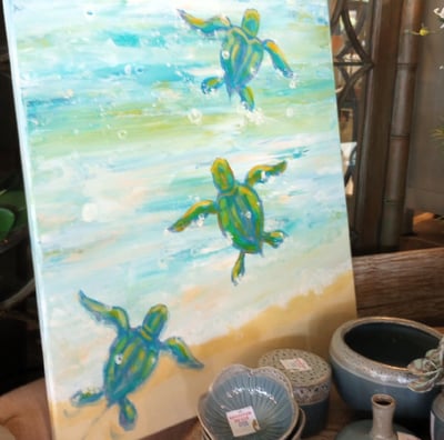 turtles painting