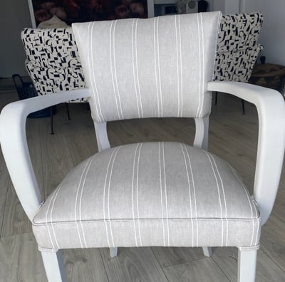 Claire Poirier - Restauration fauteuil bridge