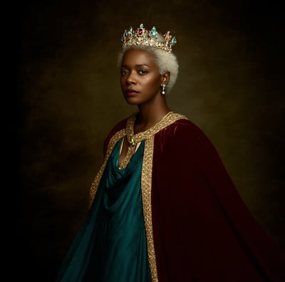 an image of a black queen