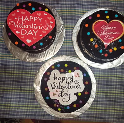 Valentines Chocolate Cakes