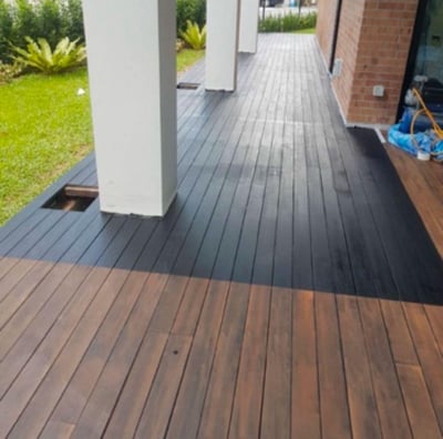 rénovation d'une terrasse et pose d'un carrelage région parisienne